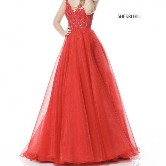 Sherri Hill Prom Dress 2018 Size 0 - Picture 2 of 4